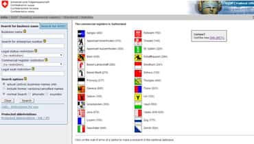 瑞士公司信息查询